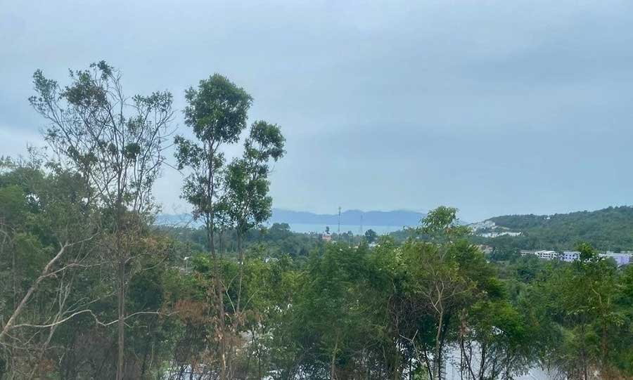 1,200 Sqm of Sea View Land in Bo Phut